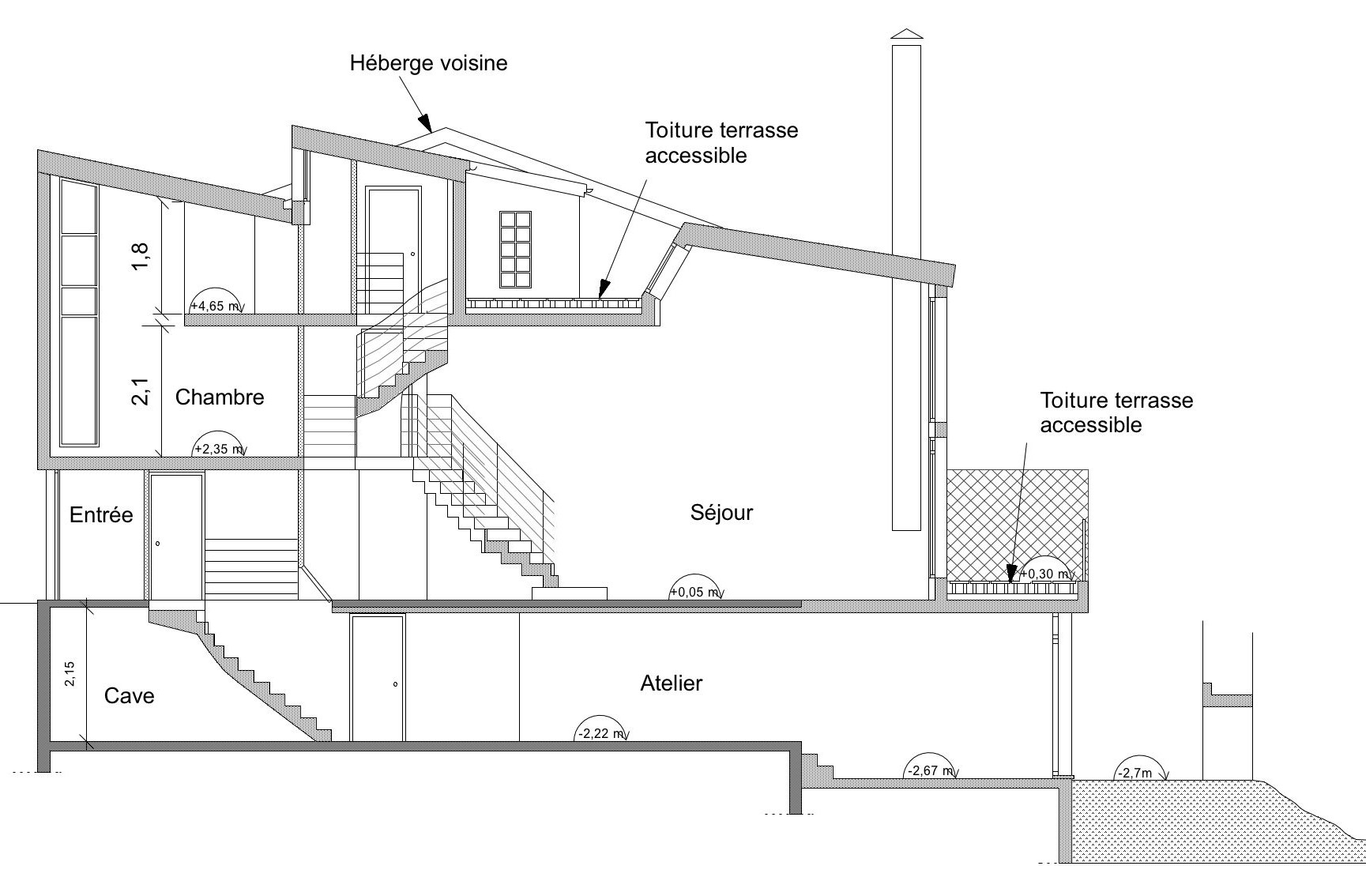 Maison d'Architectes Pré-Saint-Gervais Photo Plan