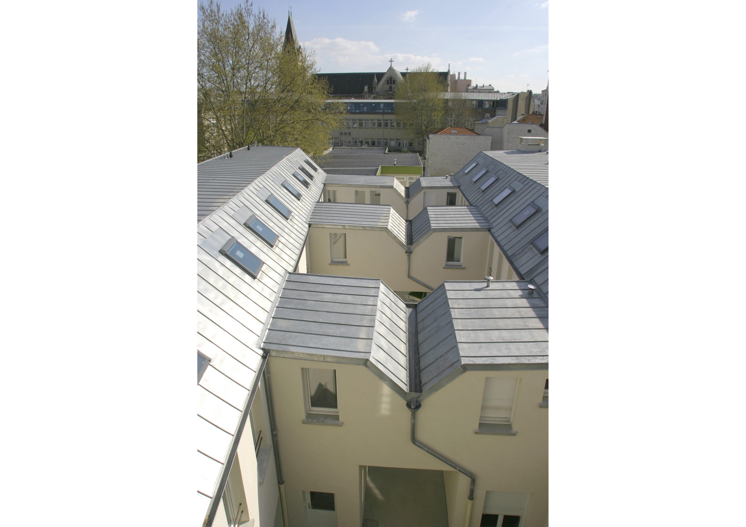 32 Logements Centre ville de Saint-Denis Photo toits