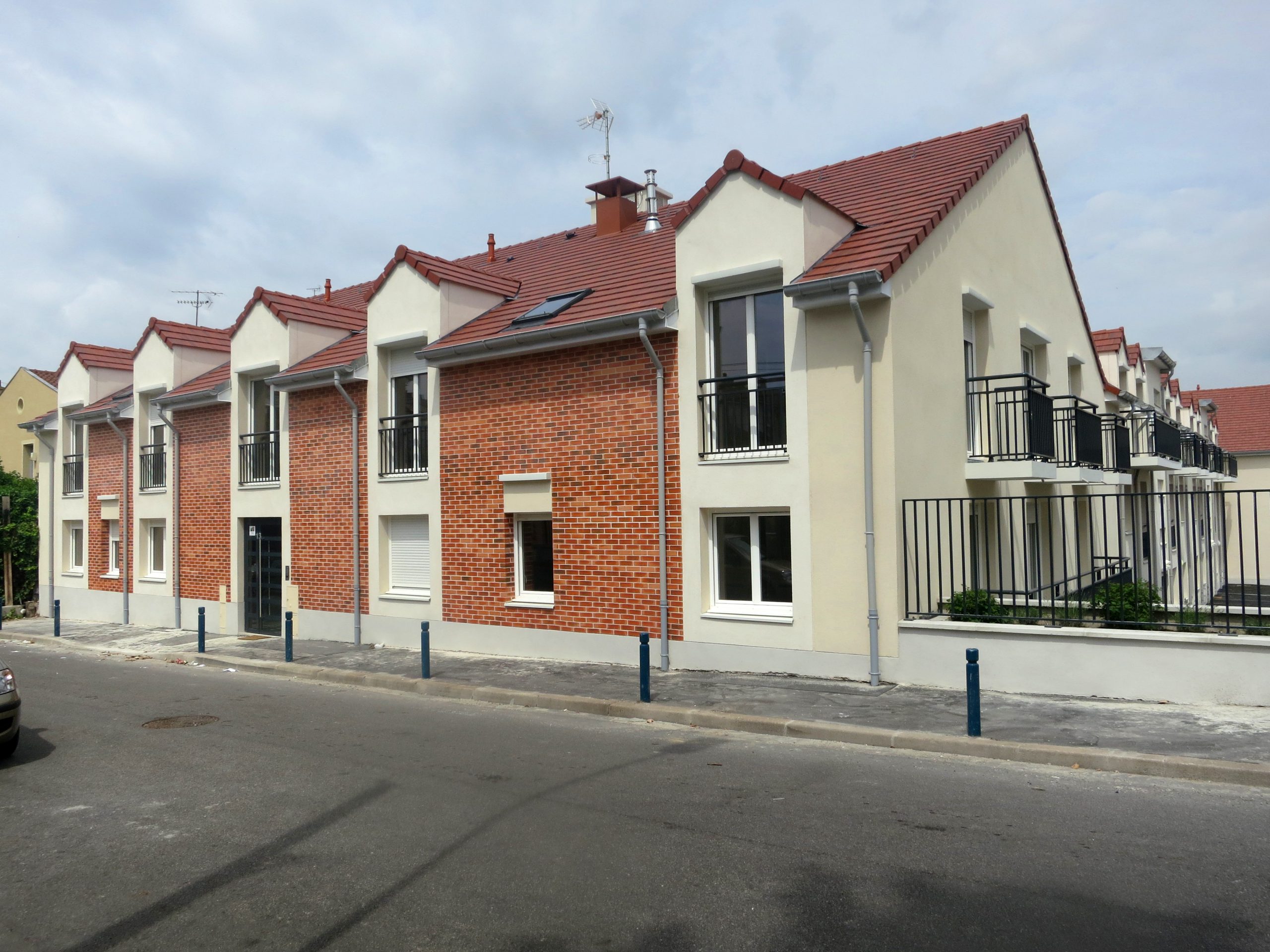 31 Logements Sociaux Pantin Photo Vue depuis rue