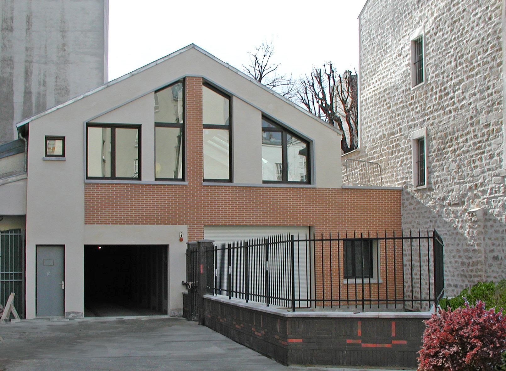 2 Lofts Paris 19ème Photo Façade