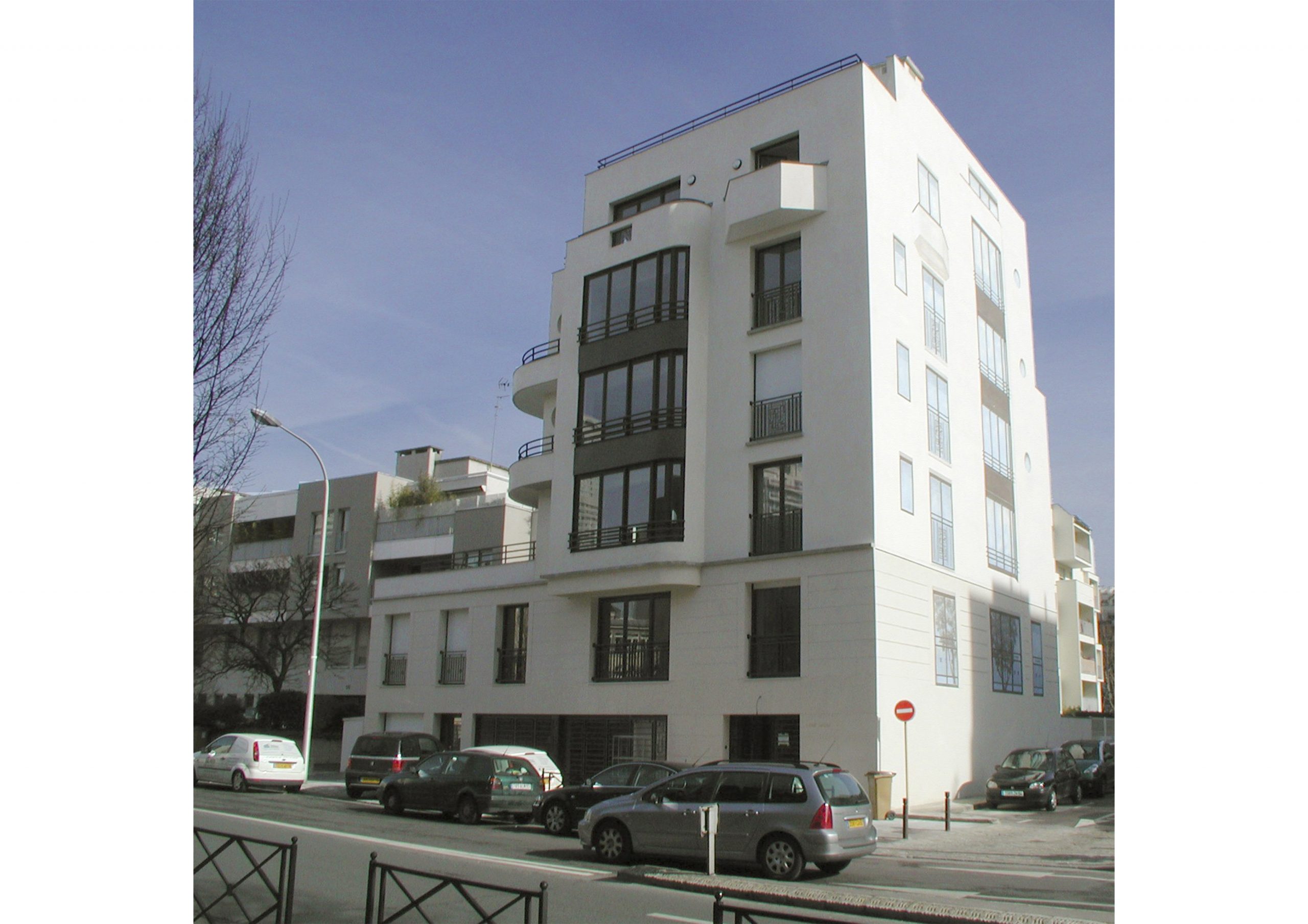 11 Logements Courveboie Photo façade rue