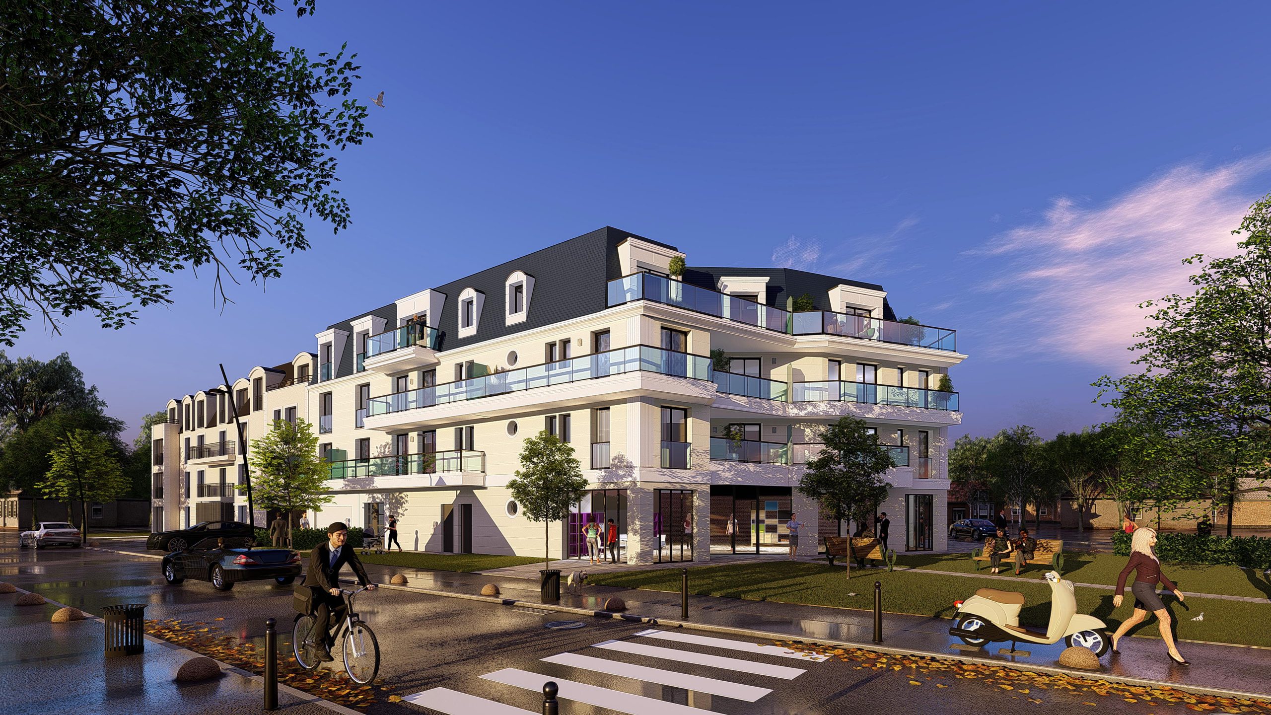 20 Logements 2 Commerces Ste Geneviève-des-Bois