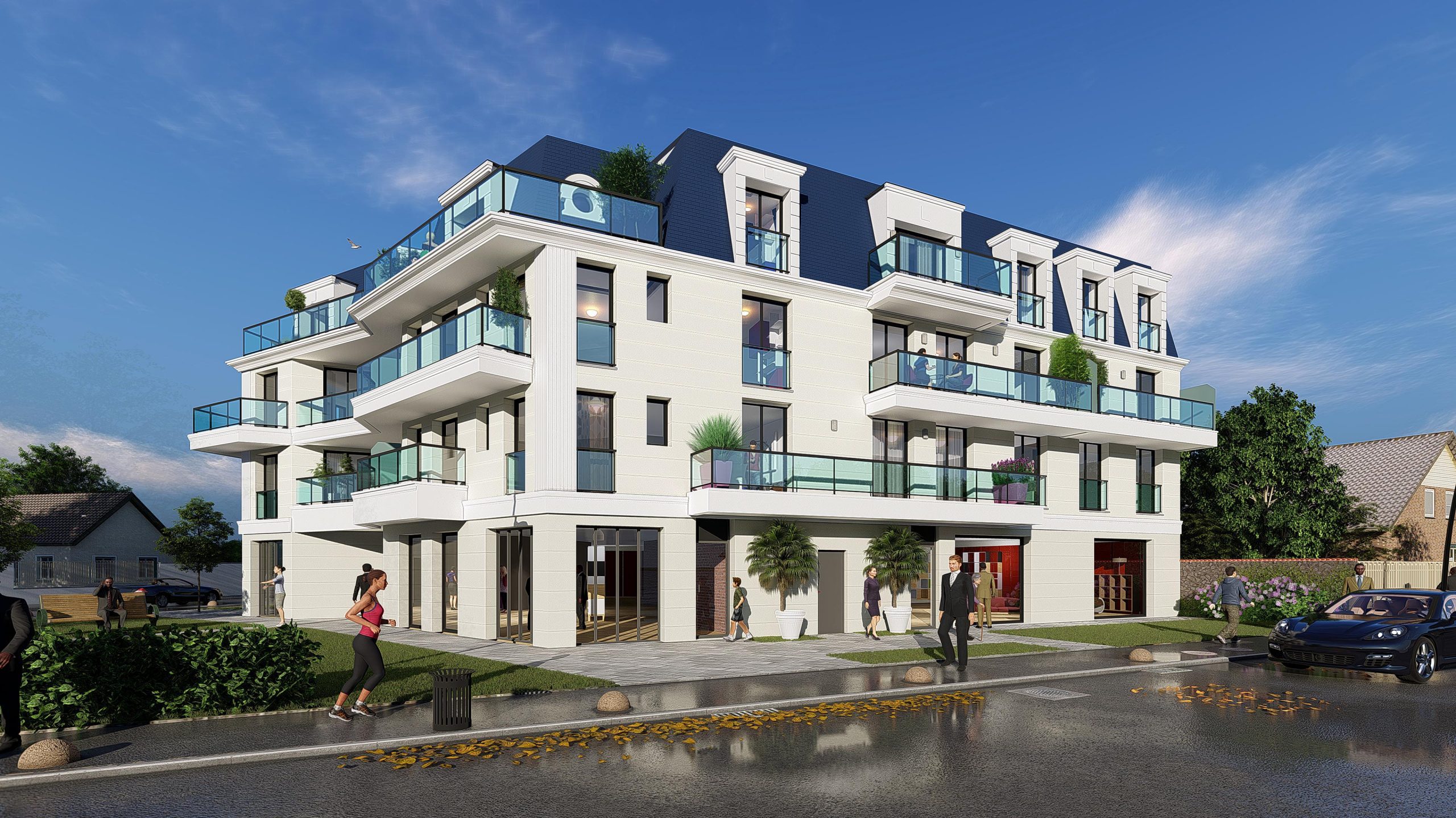 20 Logements 2 Commerces Ste Geneviève-des-Bois